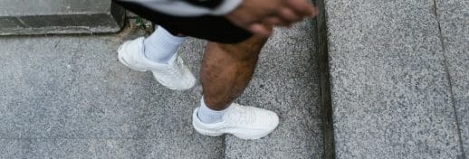 Movement Med Man Running up Stairs